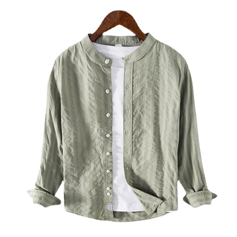 Youth Loose And Simple Long-Sleeved Top