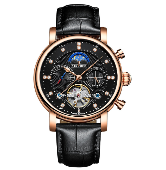 Men's sport quartz watches are waterproof in fashion