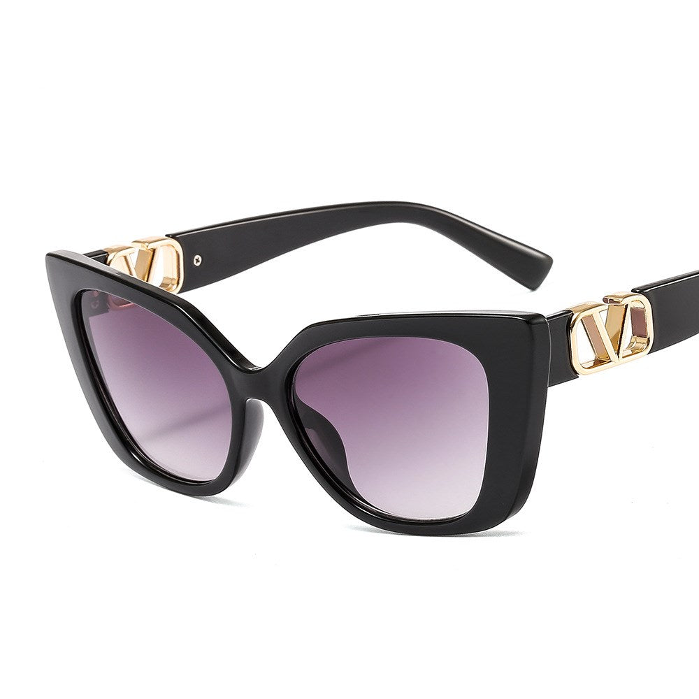 C2C V-shaped decorative sunglasses for men and women
