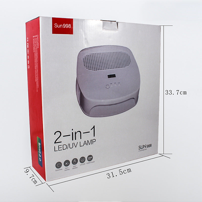 C2C Phototherapy And Dust Removal Two In One Manicure Nail Machine