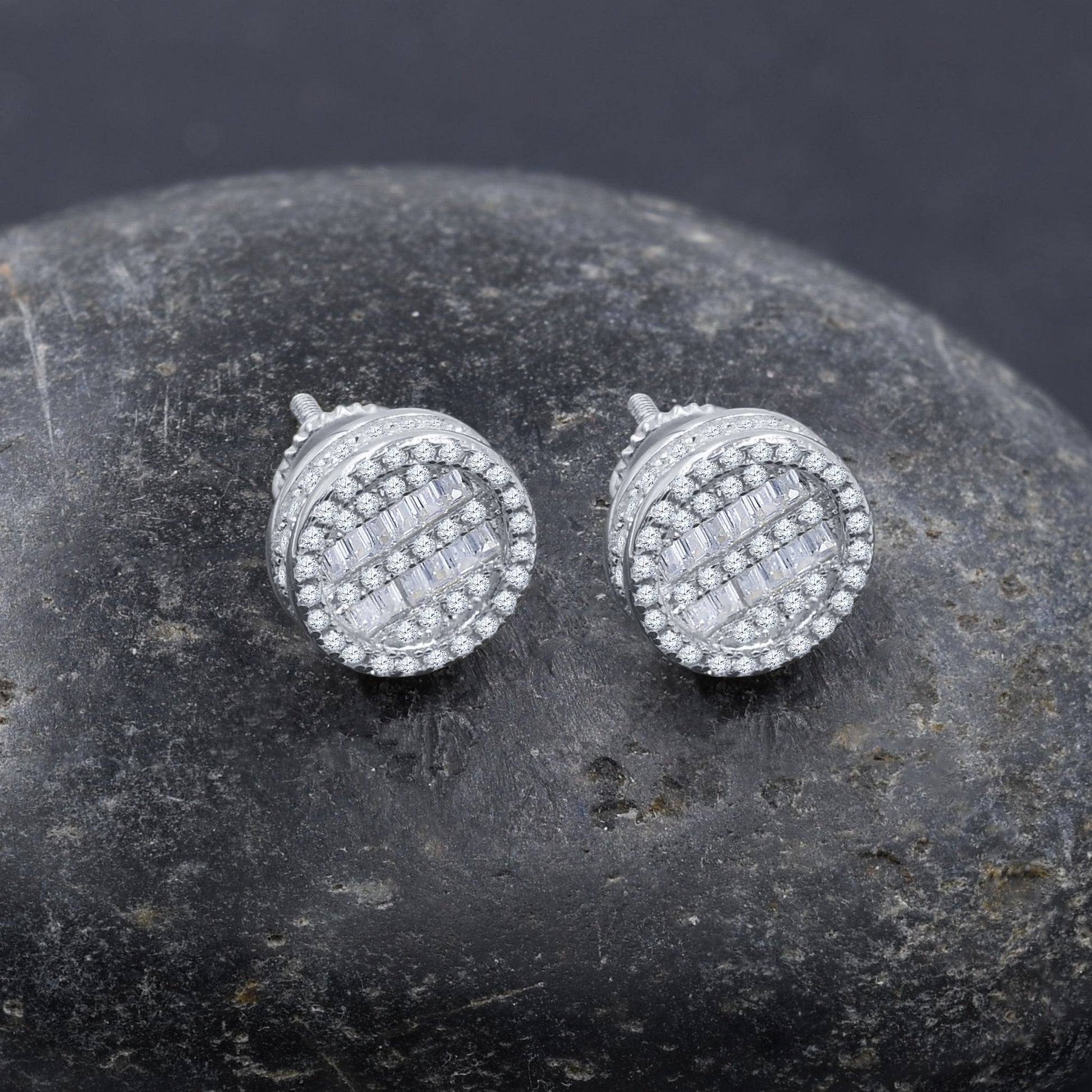 C2C Scintillant Screw Back Earrings