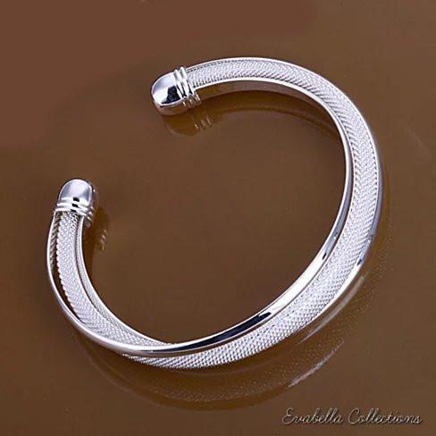 C2C Italian Design Mesh Cuff Bracelet by Evabella collections