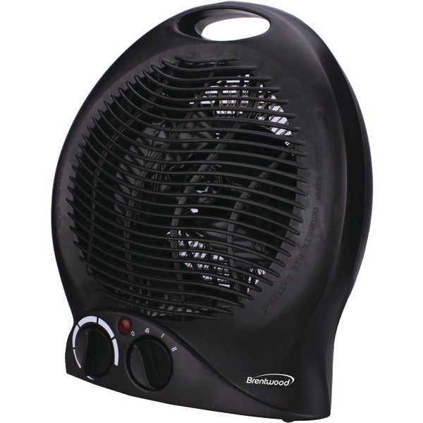 C2C Mall-Brentwood Appliances H-F301BK Portable Electric Space Heater & Fan (Black)
