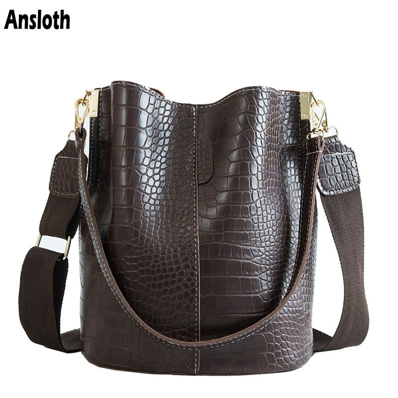 C2C Mall Ansloth Crossbody & Shoulder Leather Ladies Bag