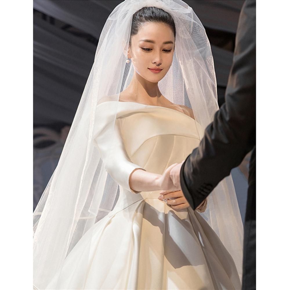 Long Two Layer Bridal Veil - Wedding Accessories