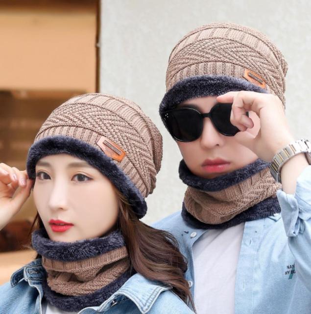 C2C Beanie Winter Scarf, Hat & Gloves Balaclava Set