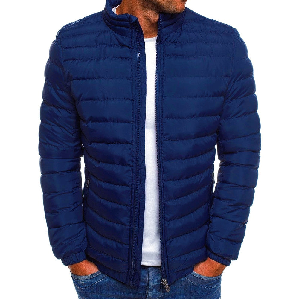 C2C Stand-Up Collar Jacket Coat Cotton