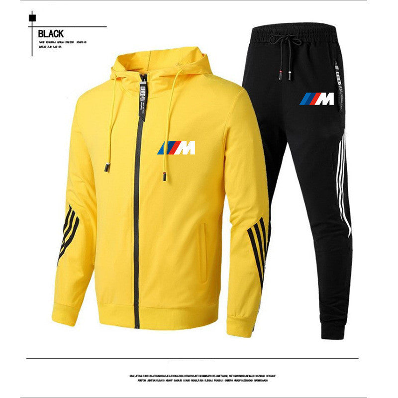 C2C Youth Running Hoodie Casual Sportswear Suit