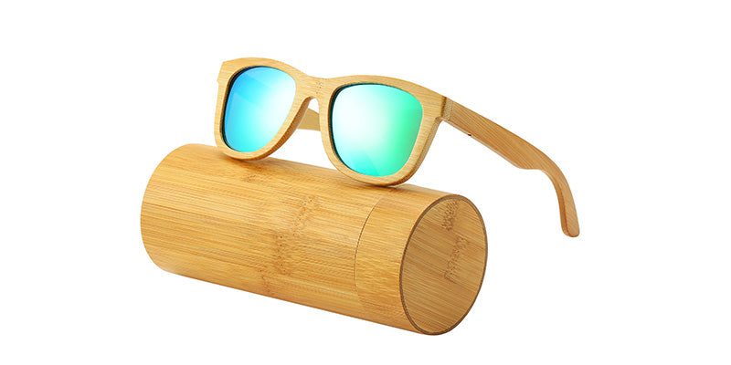 C2C Mall-Bamboo Polarized Sunglasses