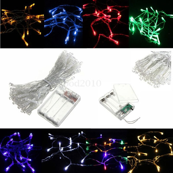Twinkling Fairy String Lights 10M 80LED Battery Powered LED