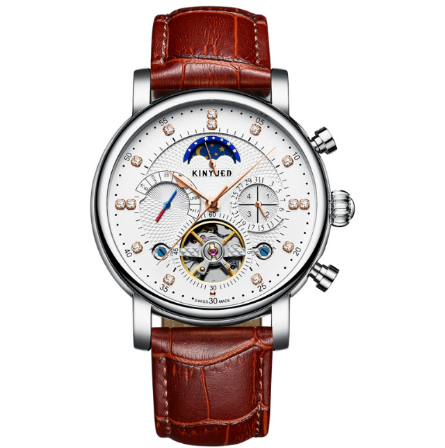 Men's sport quartz watches are waterproof in fashion