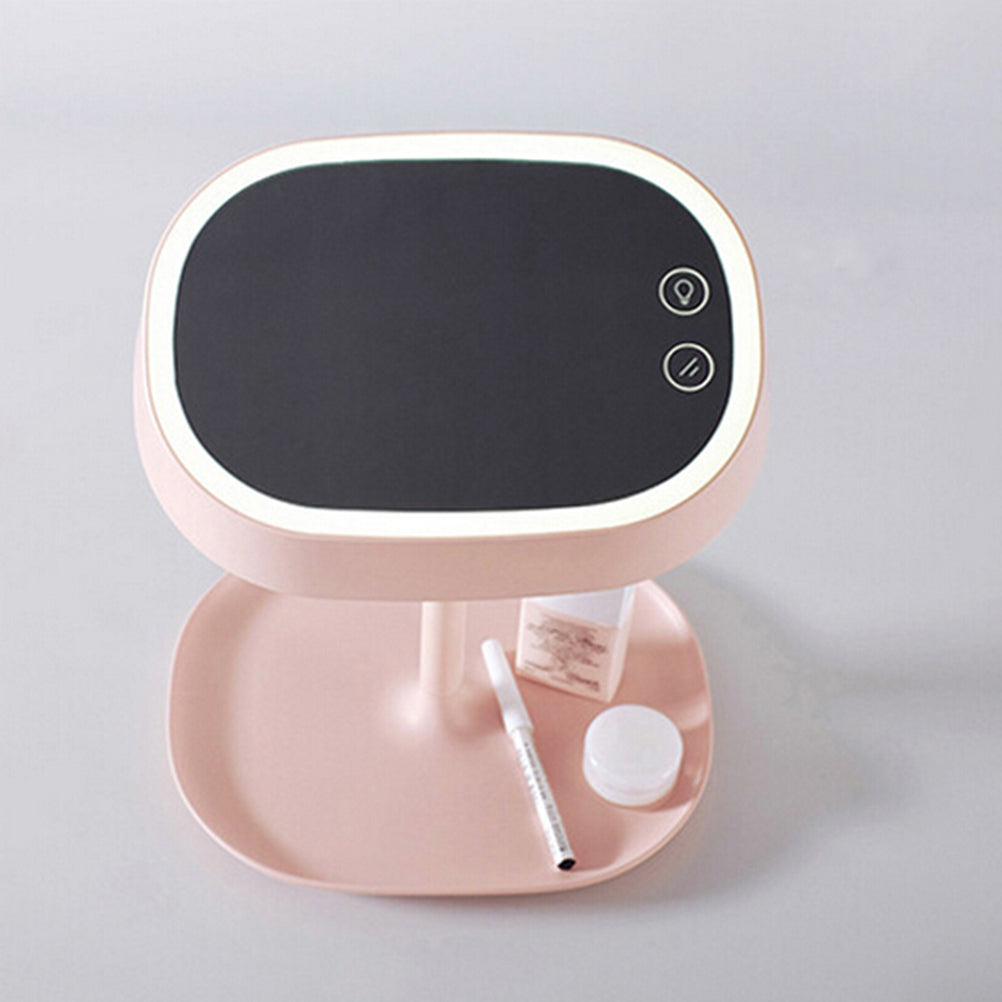 C2C Desktop design mirror with led lamp