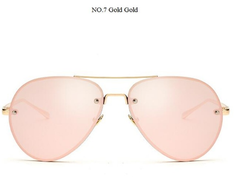 C2C Clear Lens Glasses  Aviator Sunglasses