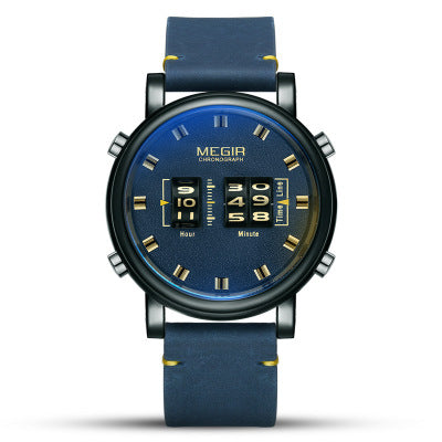 C2C Fashion Feature Sports Business Leather Quartz Watch