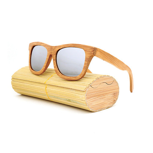 C2C Mall-Bamboo Polarized Sunglasses