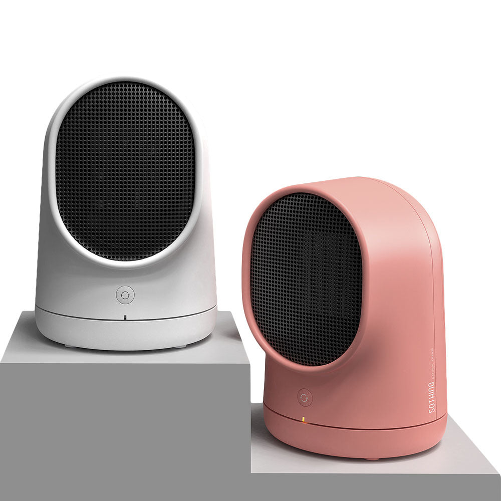 Portable Mini Space Electric Ceramic Personal Heater Fan for Home and Office Indoor Use