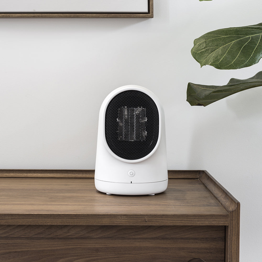 Portable Mini Space Electric Ceramic Personal Heater Fan for Home and Office Indoor Use