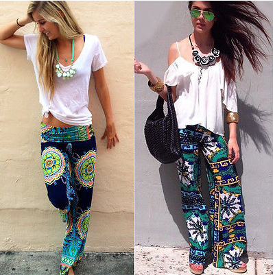 C2C Wide Leg Long Stretch Loose Trousers Pants