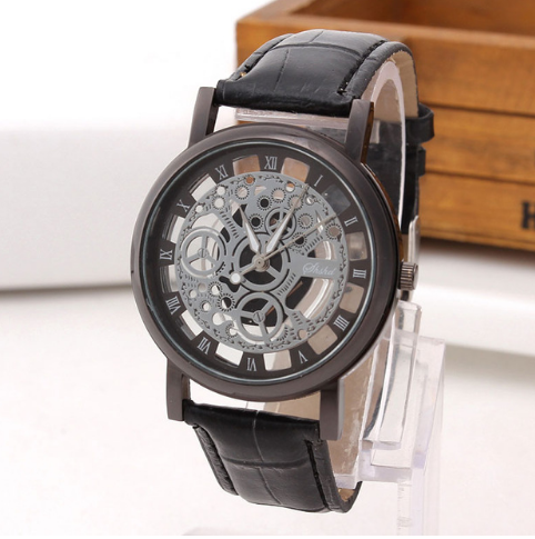 C2C Fashion Hollow Non-Mechanical Watch for Men and Women