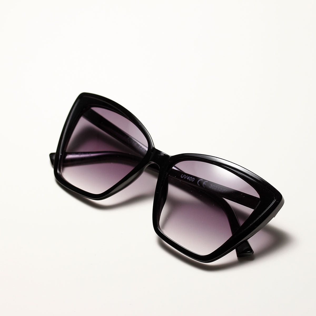 C2C Large frame tortoiseshell beige sunglasses Korean glasses