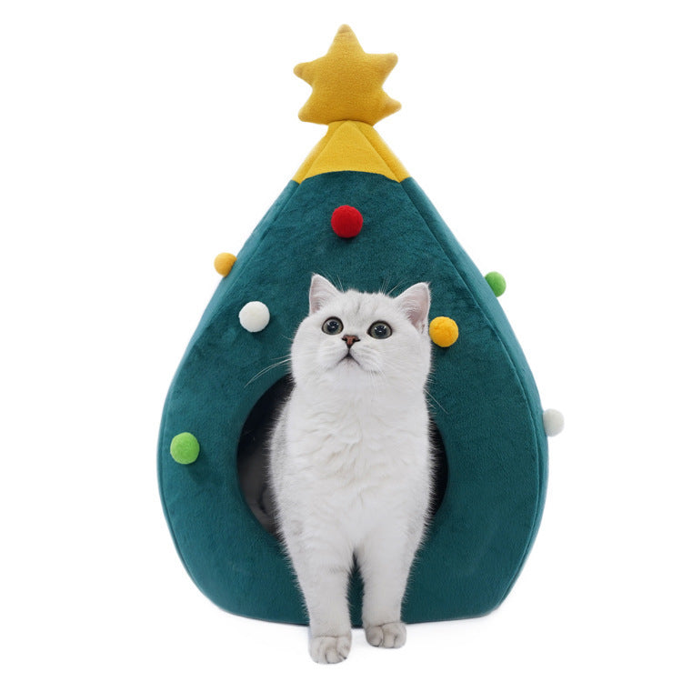 C2C Christmas Tree Warm Pet House