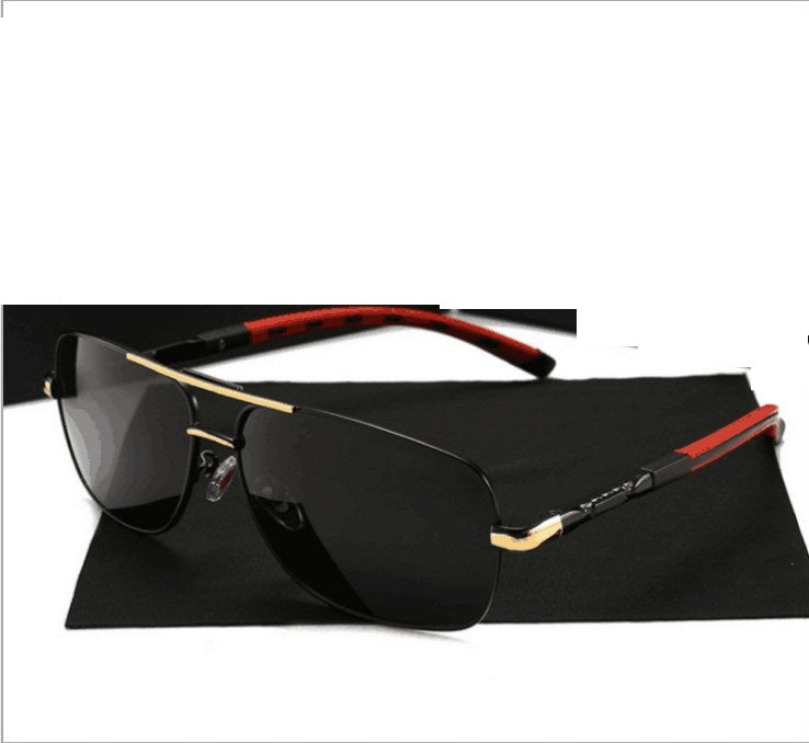 C2C Polarized Men & Women Driver Sunglasses Large Frame Toad Mirror
