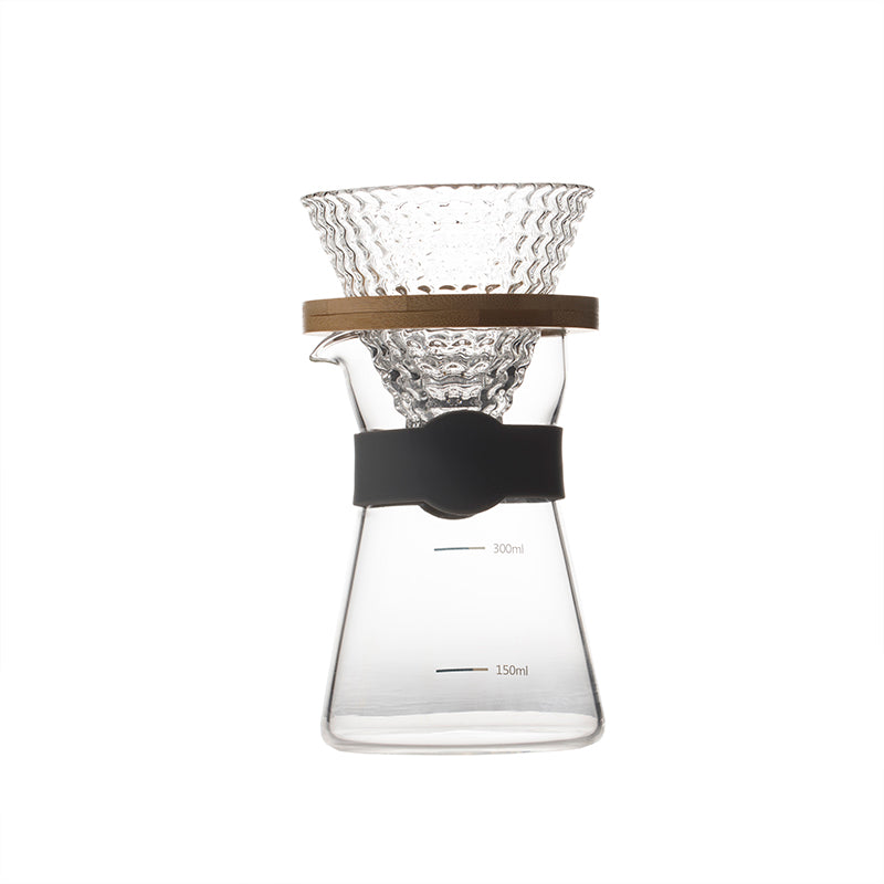 C2C Color Sharing Hand Brewed Glass Coffee Pot