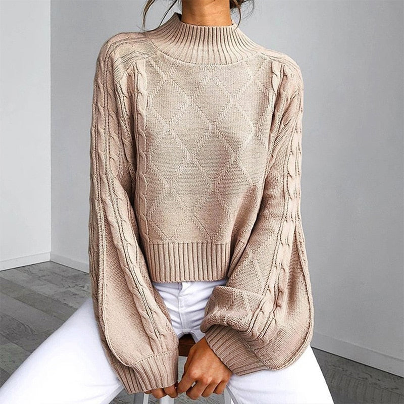 C2C Diamond mesh women's sweater