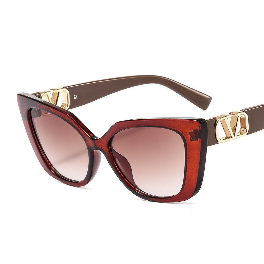 C2C V-shaped decorative sunglasses for men and women