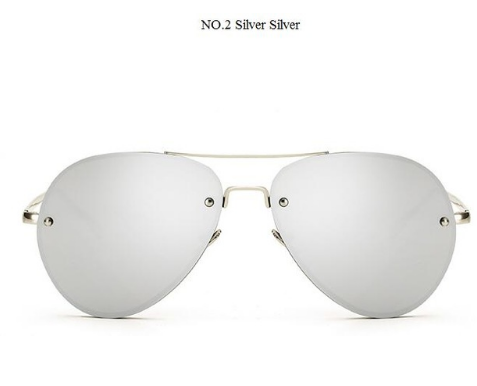 C2C Clear Lens Glasses  Aviator Sunglasses