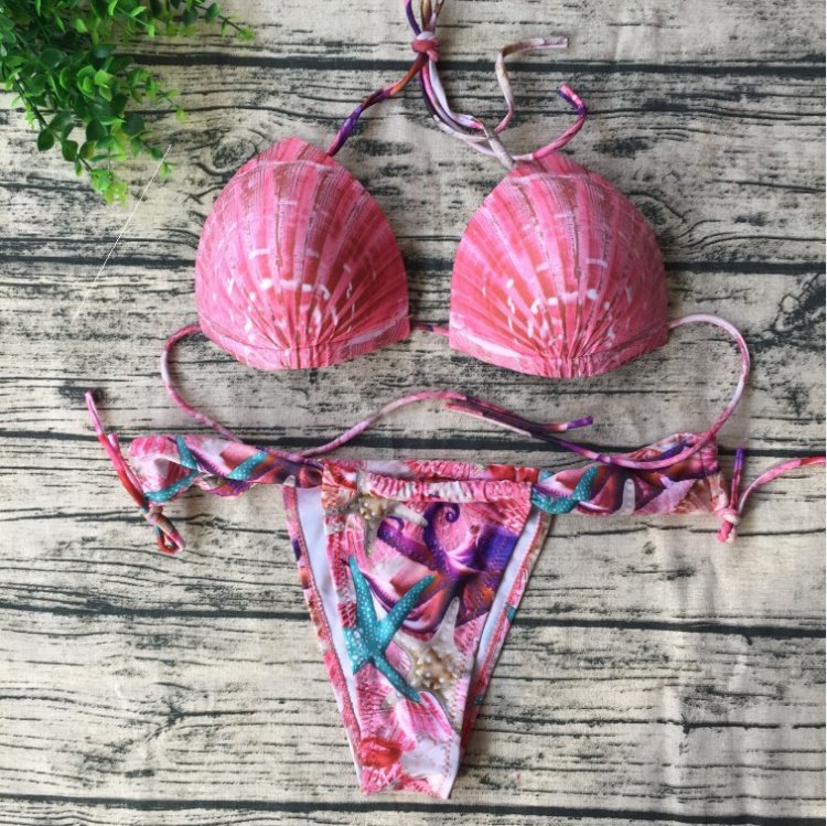 C2C Mall-Bikini Swimsuit With Gradual Change Shell