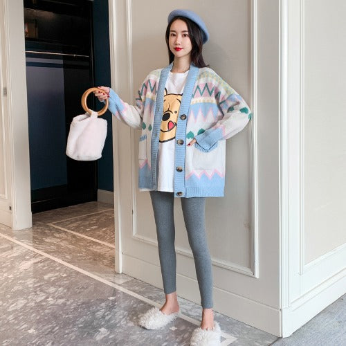 Pregnant Women Sweater Spring And Autumn Fashion Mom