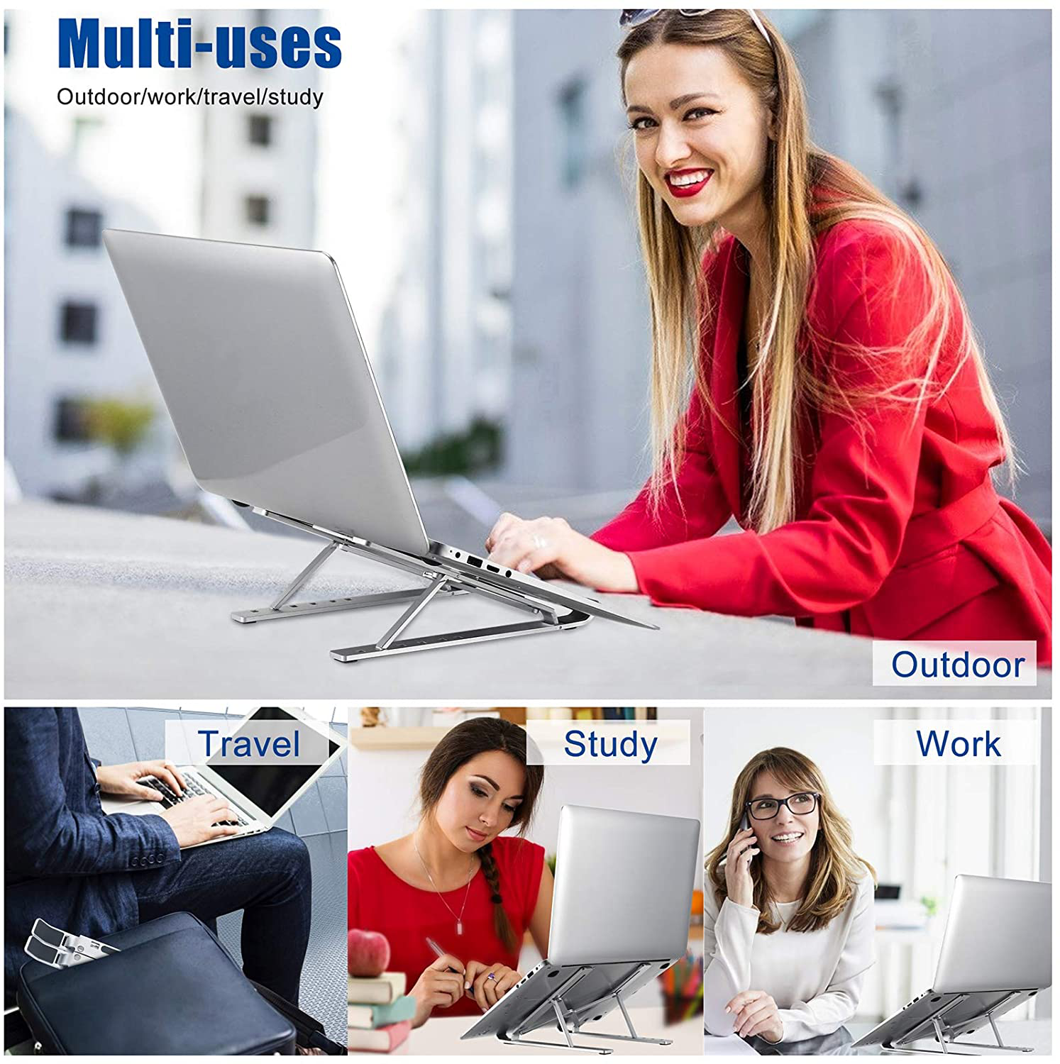 C2C Stand Adjustable Aluminum Laptop Riser