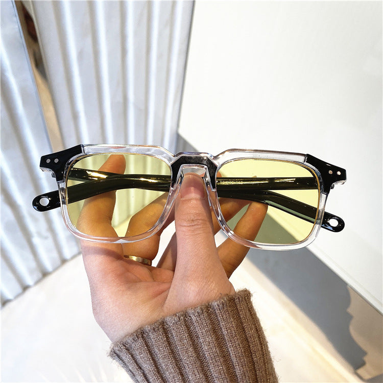 C2C Korean Style Fashion Square Net Sunglasses
