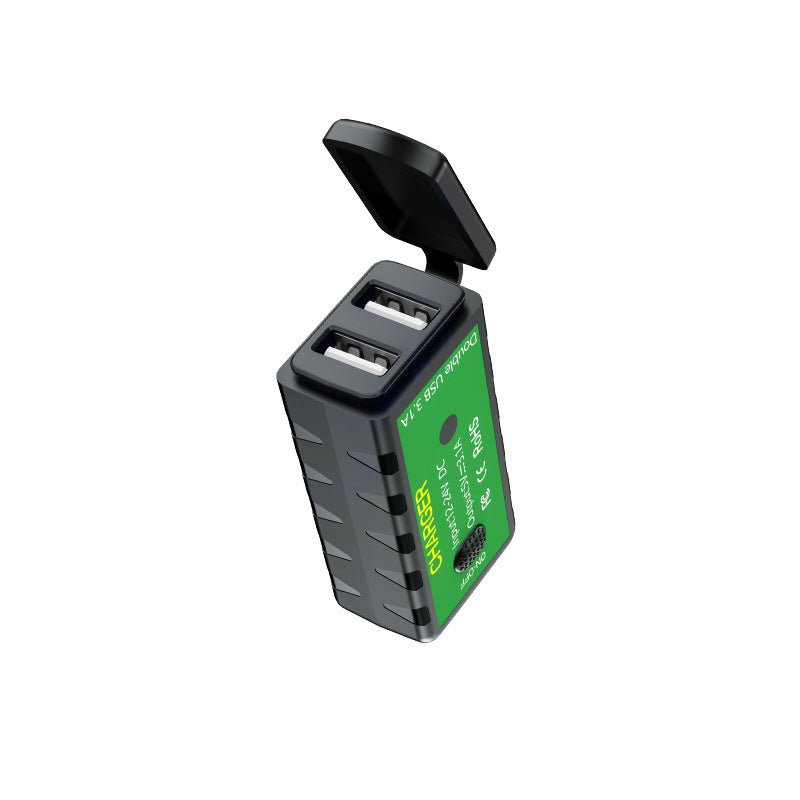 C2C Mall-Dual USB Motorcycle Charger Waterproof