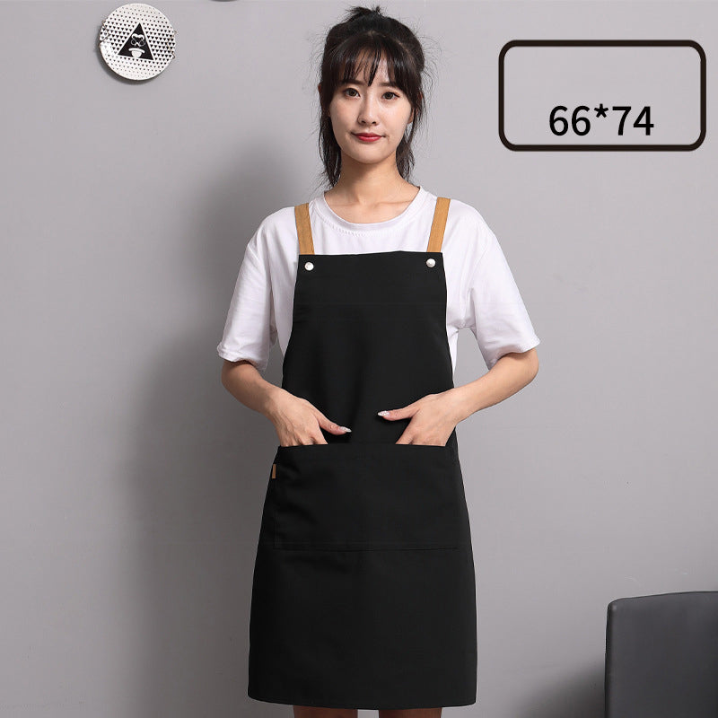 C2C Mall Apron Custom-Made Canvas Simple Kitchen