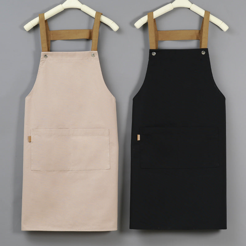 C2C Mall Apron Custom-Made Canvas Simple Kitchen