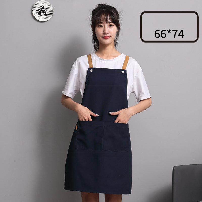 C2C Mall Apron Custom-Made Canvas Simple Kitchen