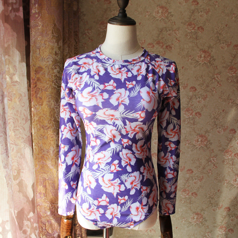 C2C Ladies Spring Long-sleeved Swimsuit