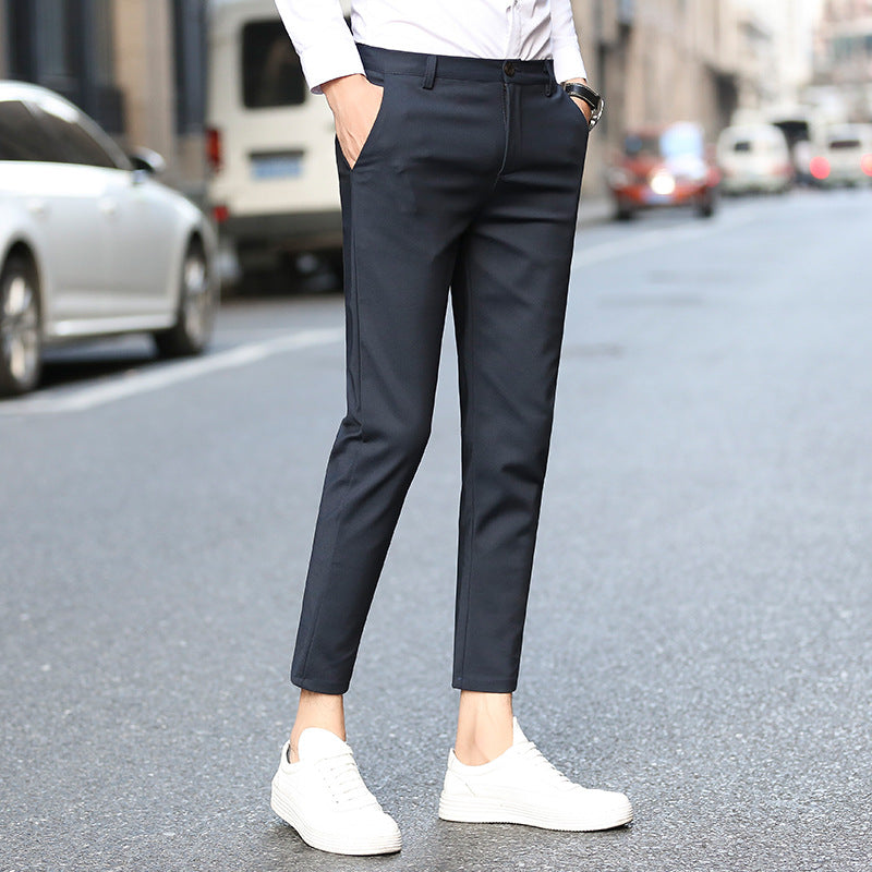 C2C Nine-Point Trousers Slim-Fit Suit With Small Feet