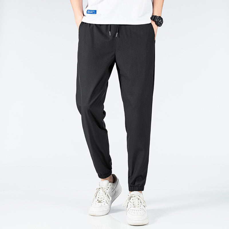 C2C Trendy Thin Sports Cropped Pants
