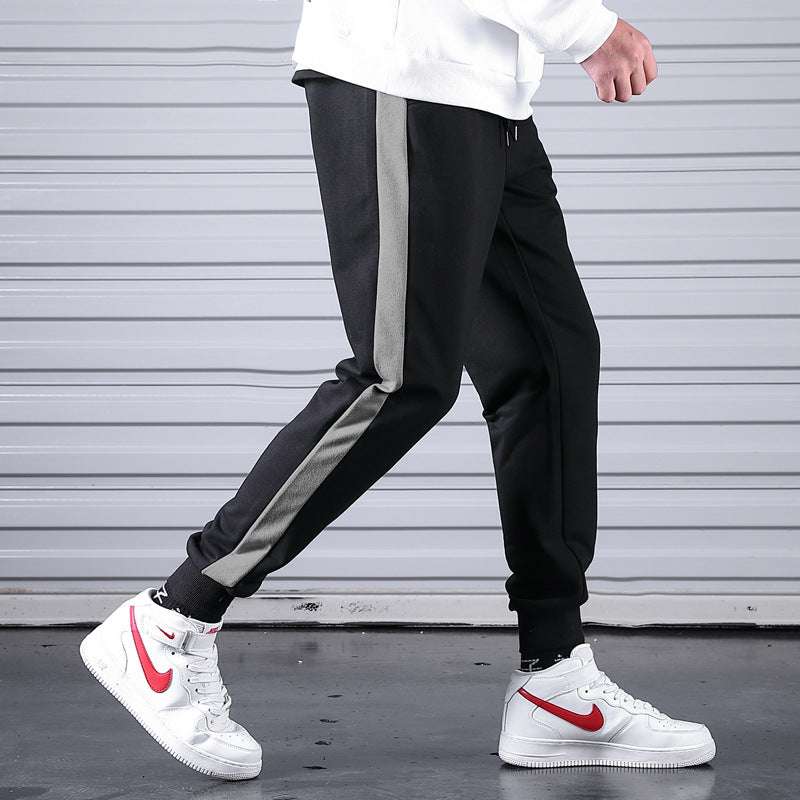 C2C Knit Korean Style Trousers Elastic Men's Sports And Leisure Pants