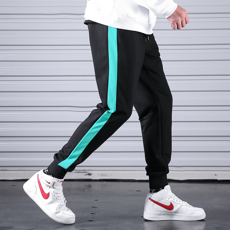 C2C Knit Korean Style Trousers Elastic Men's Sports And Leisure Pants