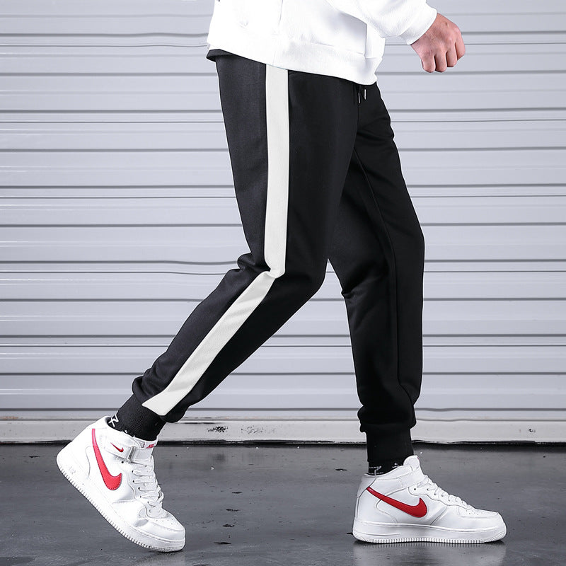 C2C Knit Korean Style Trousers Elastic Men's Sports And Leisure Pants