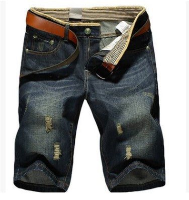 C2C Summer Fashion Ripped Denim Shorts