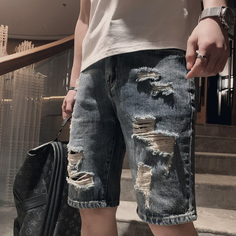 C2C Tide Brand Trend Casual Straight Five-Point Pants