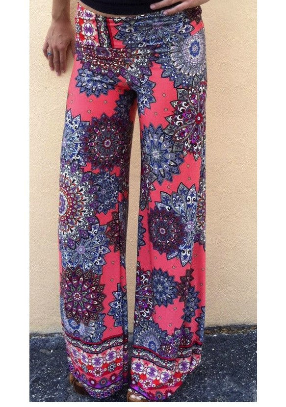 C2C Wide Leg Long Stretch Loose Trousers Pants