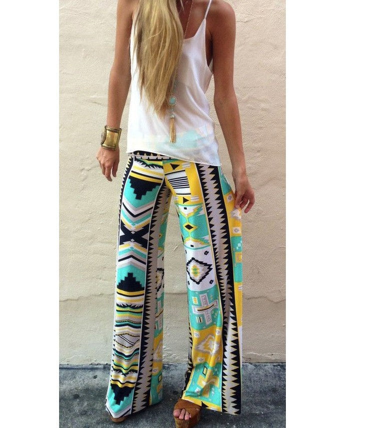 C2C Wide Leg Long Stretch Loose Trousers Pants