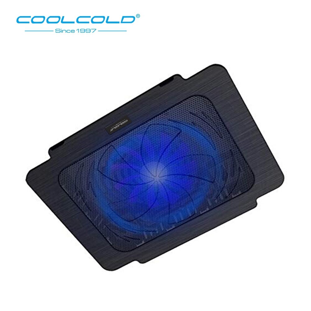 C2C COOLCOLD Ultra Thin Laptop Cooling Single Pad Fan Led