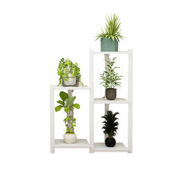 C2C Multi-layer Wooden Plant Shelf Optional Height